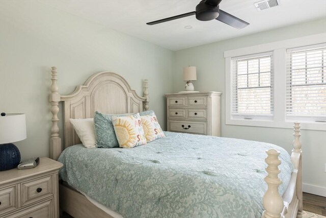 79 Neshobe Rd, Mashpee, MA 02649 - bedroom featuring wood finished floors and a ceiling fan