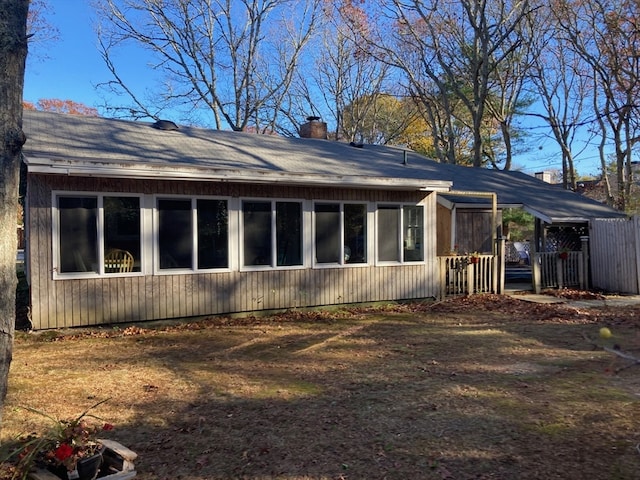 view of home's exterior