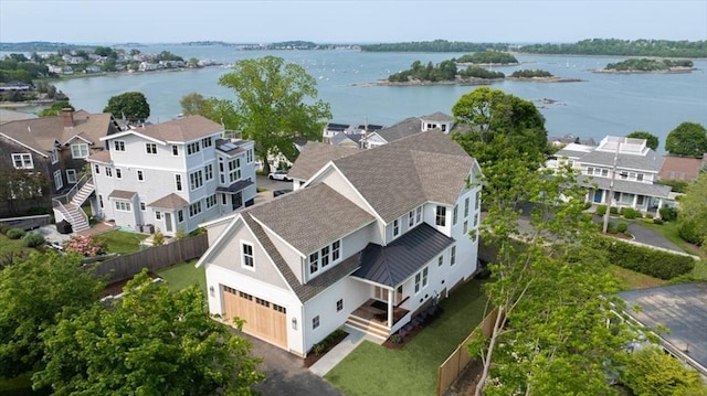 34 Otis Hill Rd, Hingham, MA 02043 - drone / aerial view of a large body of water