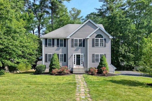 2 Dalton Ter, Holbrook, MA 02343 - colonial inspired home featuring a front lawn