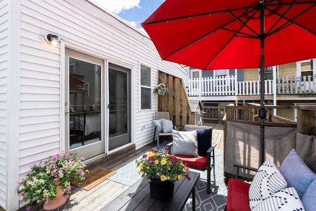 53 Woodward St Unit 2, Boston, MA 02127 - view of deck