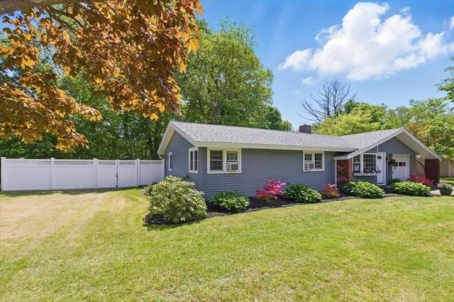 15 Temi Rd, Beverly, MA 01915 - view of front of house featuring an attached garage and a chimney