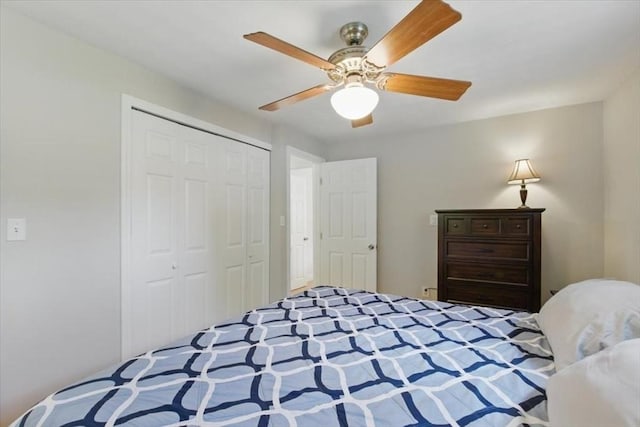 15 Temi Rd, Beverly, MA 01915 - bedroom featuring a closet and a ceiling fan