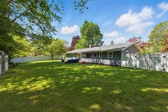 15 Temi Rd, Beverly, MA 01915 - view of yard with an outdoor hangout area