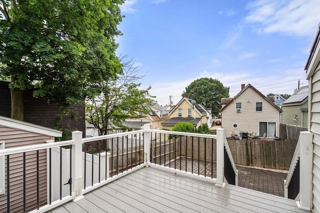 20 Pleasant View Ave, Everett, MA 02149 - wooden terrace featuring a residential view