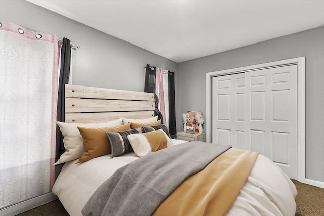 52 Adams St, Taunton, MA 02780 - carpeted bedroom featuring baseboards and a closet