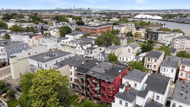 267 Lexington St Unit 1, Boston, MA 02128 - aerial view of a notable bridge and a nearby body of water