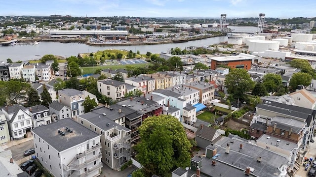 267 Lexington St Unit 1, Boston, MA 02128 - drone / aerial view of a nearby body of water