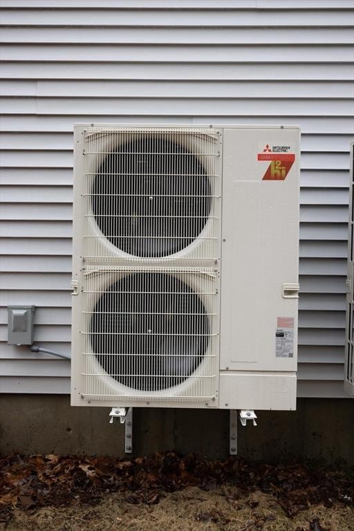 exterior details with ac unit