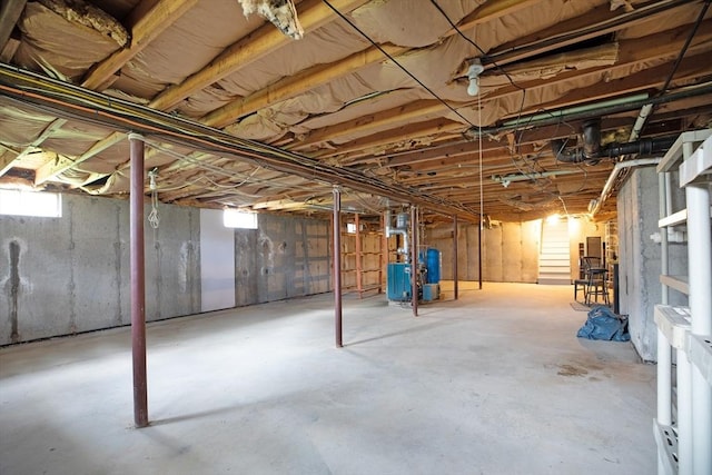 1 Pine Ln, Warren, RI 02885 - below grade area with a heating unit
