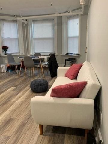 342 Commonwealth Ave Unit 2, Boston, MA 02115 - living area featuring wood finished floors