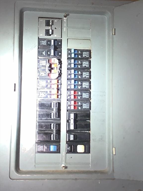 389 Breakneck Rd, Southbridge, MA 01550 - utility room featuring electric panel
