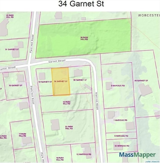 34 Garnet St, Worcester, MA 01607