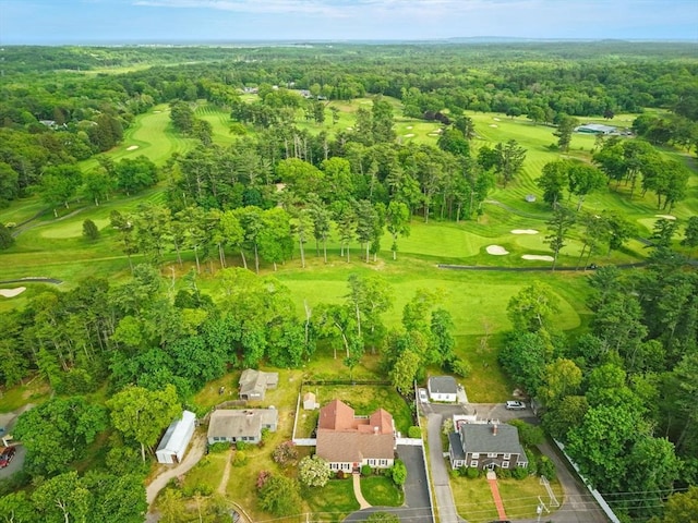 149 Acorn St, Marshfield, MA 02050 - aerial view of a local golf course and a forest