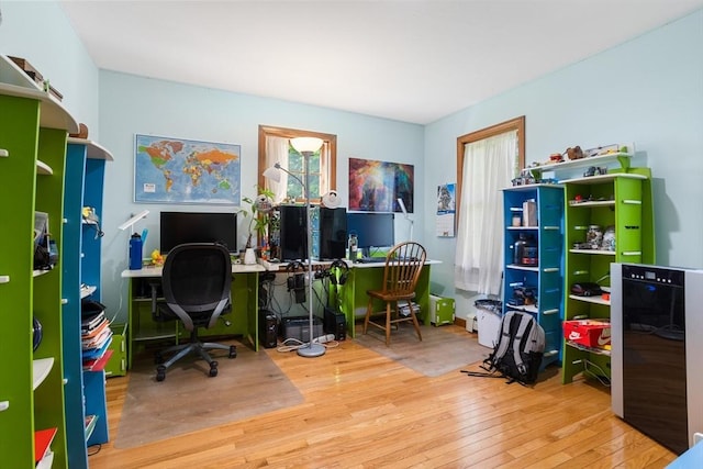 8 Macleod Ln, Acton, MA 01720 - home office featuring hardwood / wood-style flooring