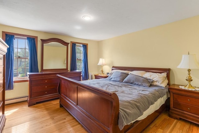8 Macleod Ln, Acton, MA 01720 - bedroom with a baseboard radiator, multiple windows, and light wood finished floors