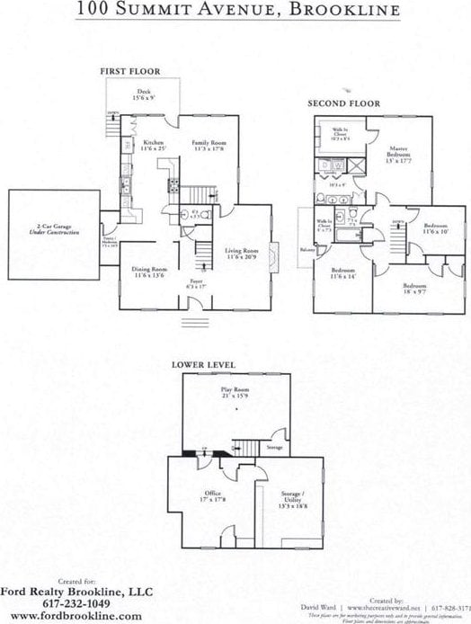 100 Summit, Brookline, MA 02446 - home floor plan