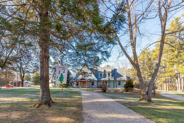 63 Highland St, Middleboro, MA 02346 - view of front of property with a front yard