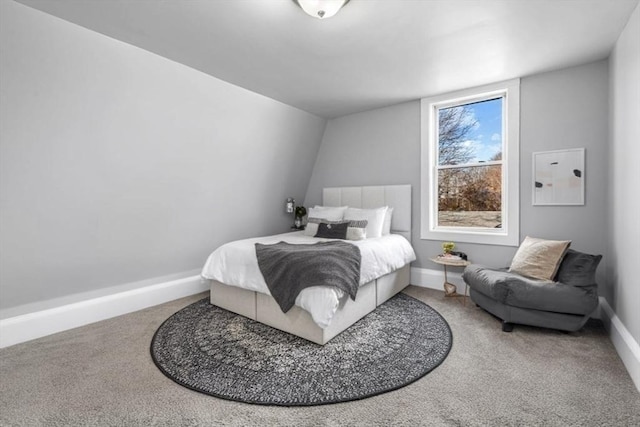 bedroom featuring carpet floors