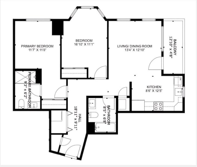 230 Washington St Unit 2, Boston, MA 02135 - room layout