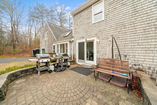 view of patio / terrace with area for grilling