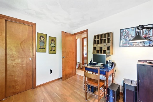 81 Crosstown Ave, Boston, MA 02132 - office area with wood finished floors and baseboards
