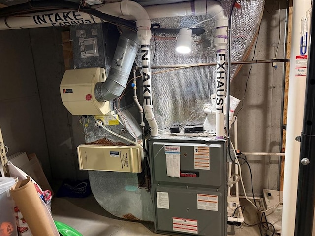 view of utility room