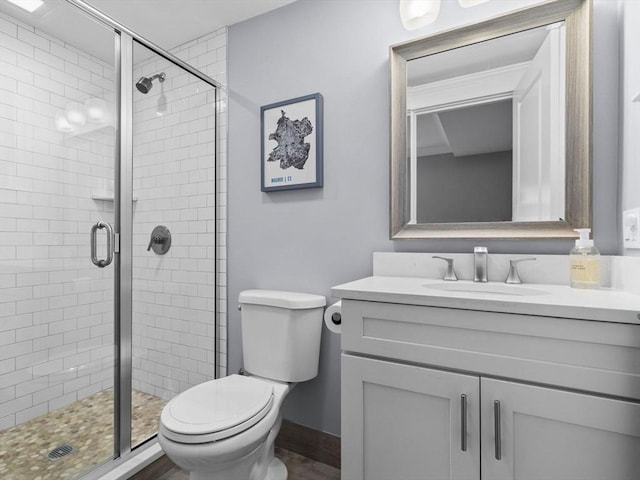 49 Coffey St Unit B, Boston, MA 02122 - full bath with toilet, vanity, and a stall shower