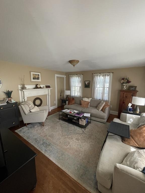 190 Main St, Reading, MA 01867 - living room featuring wood finished floors and baseboards