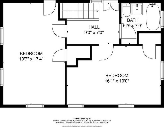 181 Pleasant St, Yarmouth, MA 02664 - view of floor plan / room layout