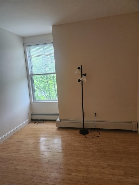 interior space featuring light hardwood / wood-style floors