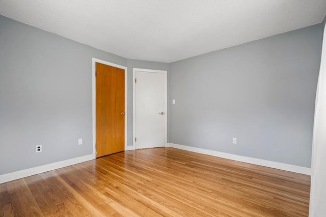 21 Wilhelmina Ave, Burlington, MA 01803 - spare room with baseboards and light wood-style floors
