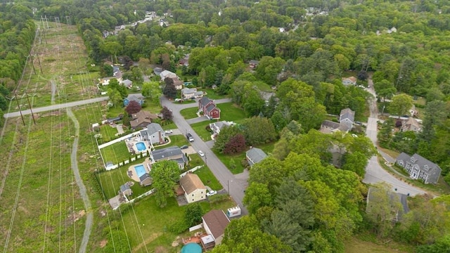 21 Wilhelmina Ave, Burlington, MA 01803 - aerial view of property's location with a forest