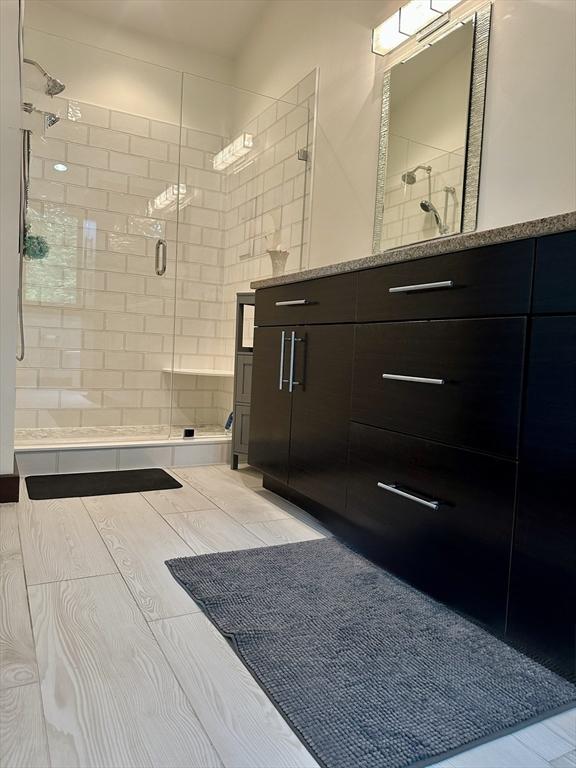 21 Birch Ln, Northampton, MA 01062 - full bath with a shower stall and vanity