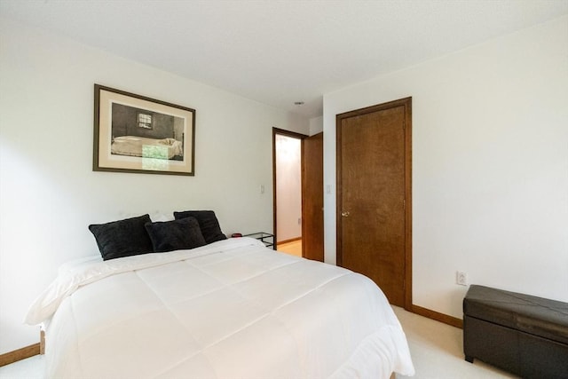21 Birch Ln, Northampton, MA 01062 - bedroom featuring baseboards, light colored carpet, and a closet
