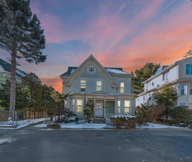 view of victorian house