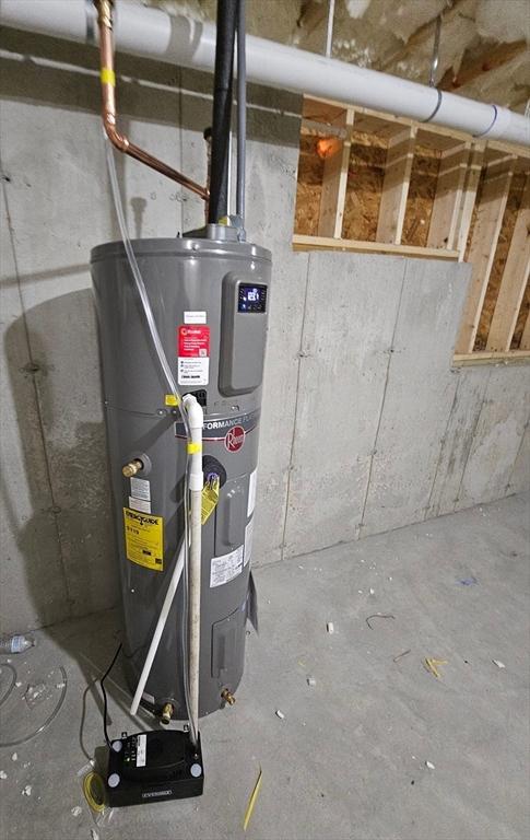 utilities with water heater