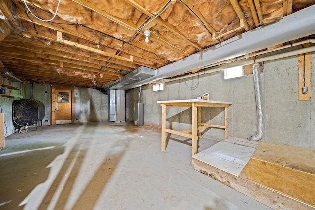 32-34 Lawn St, Attleboro, MA 02703 - below grade area with heating fuel and water heater