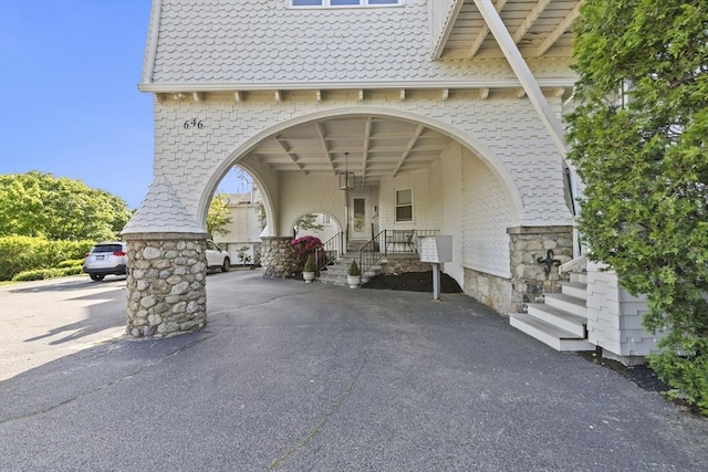 646 Jerusalem Rd Unit 7, Cohasset, MA 02025 - view of patio / terrace with stairway