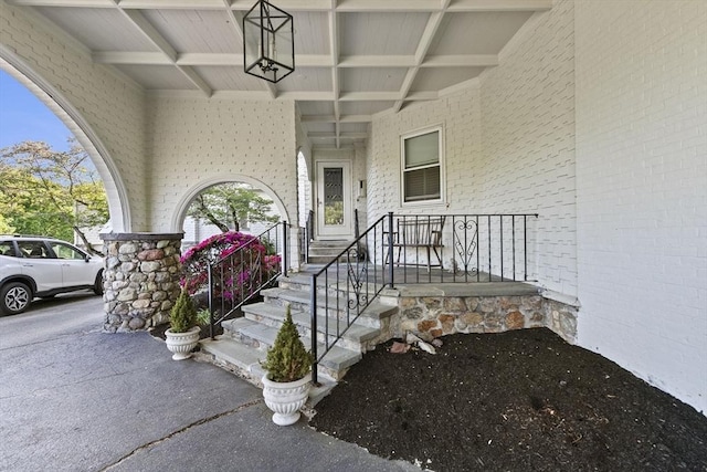 646 Jerusalem Rd Unit 7, Cohasset, MA 02025 - entrance to property with brick siding