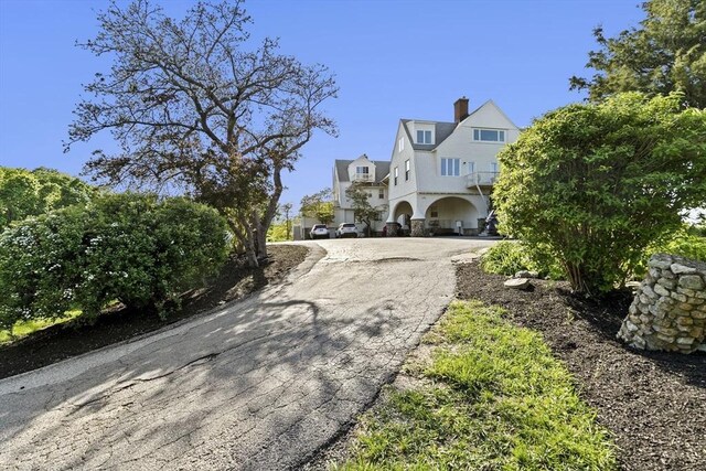 646 Jerusalem Rd Unit 7, Cohasset, MA 02025 - view of asphalt driveway