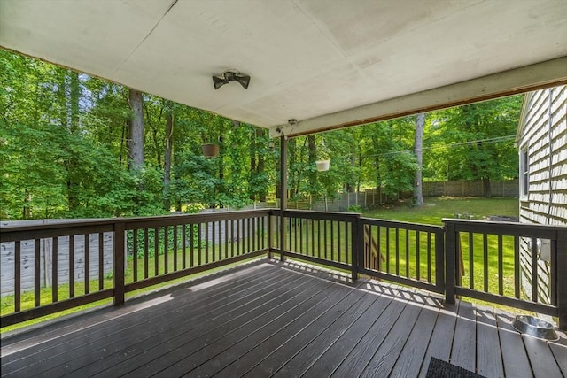 255 State St, Belchertown, MA 01007 - deck with a fenced backyard