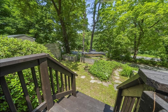 255 State St, Belchertown, MA 01007 - view of yard featuring a garden