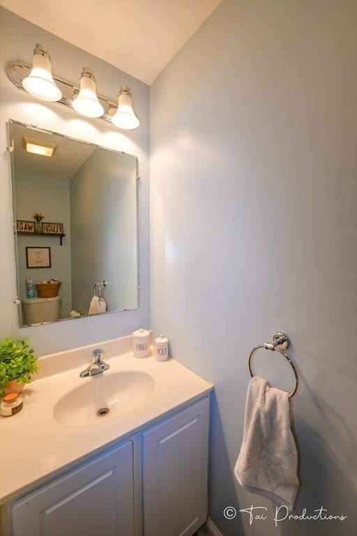 115 Arnold St, Fall River, MA 02724 - half bathroom featuring vanity