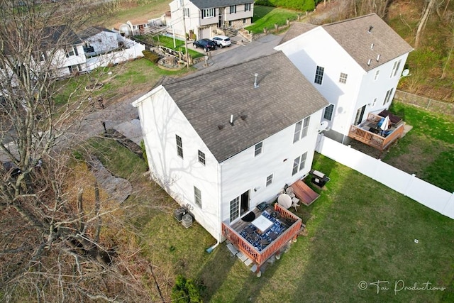 115 Arnold St, Fall River, MA 02724 - drone / aerial view