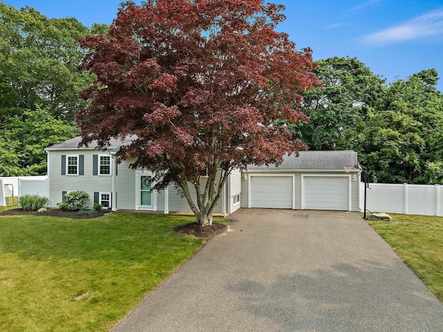 16 Chandler Dr, Marshfield, MA 02050 - view of front facade featuring asphalt driveway