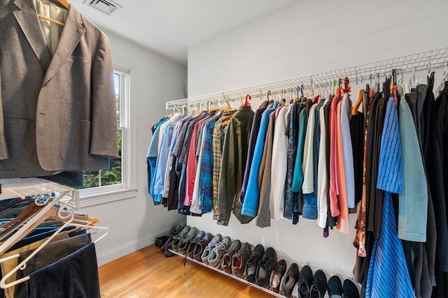 138 Worcester Ln, Waltham, MA 02451 - spacious closet featuring wood finished floors