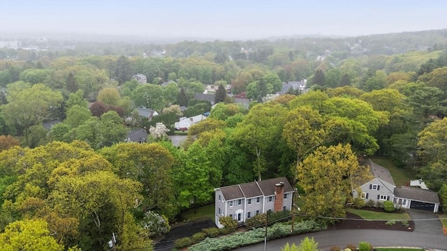138 Worcester Ln, Waltham, MA 02451 - drone / aerial view of a forest