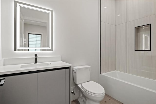 116 Thorndike Rd, Brookline, MA 02446 - full bath featuring vanity and washtub / shower combination
