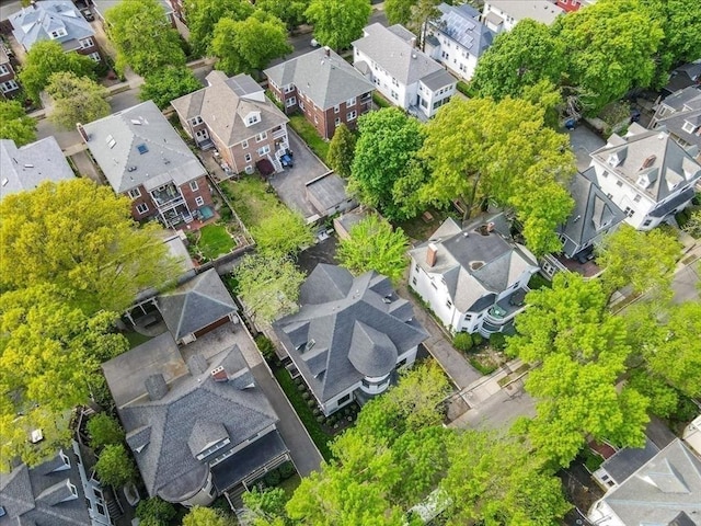 116 Thorndike Rd, Brookline, MA 02446 - aerial perspective of suburban area